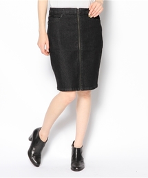 WHO'S WHO gallery | 【WEB限定価格】ZIPデニムパッチタイトスカート(スカート)