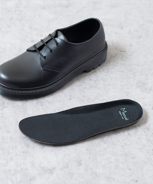 menue（メヌエ）の「カジュアル レイン シューズ ポストマンシューズ（ドレスシューズ・レディース・ブラック・LL/S/M/L）」の8枚目の写真