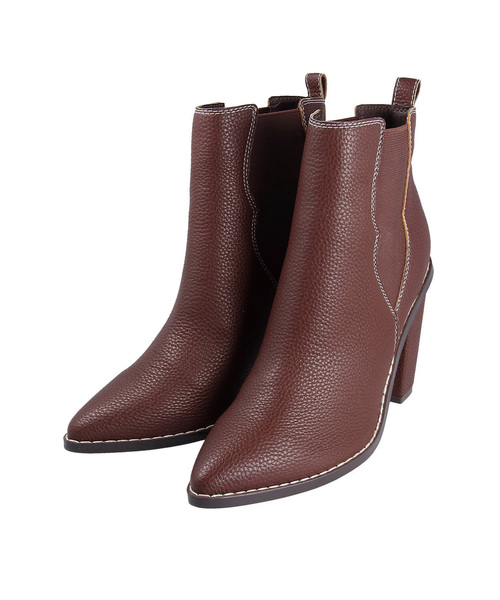 ALEXIA STAM（アリシアスタン）の「Side Gore Short Boots/サイドゴアブーツ（ブーツ・レディース・ブラック/ブラウン/アイボリー・S）」の18枚目の写真