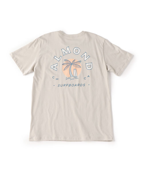 SHIPS JET BLUE(シップスジェットブルー)の「ALMOND SURF:プリントTシャツ(Tシャツ/カットソー・メンズ・ホワイト/ブラック/ネイビー/グレー/マスタード・MEDIUM/LARGE/X-LARGE)」の18枚目の写真