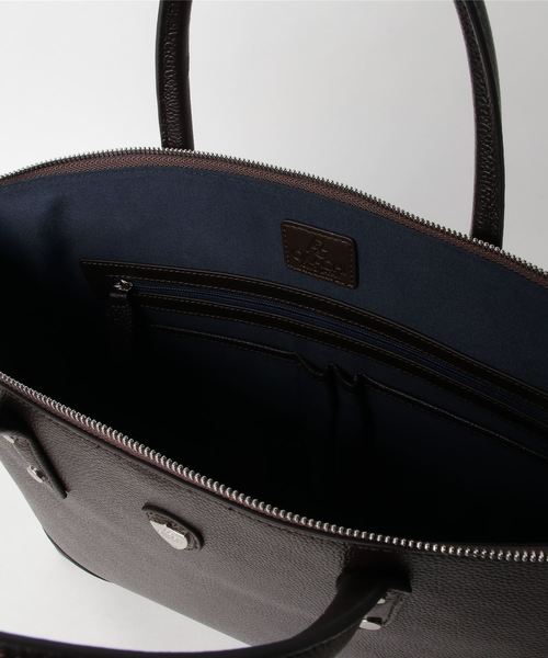 PARKS TOKYO SELECT（パークストウキョウセレクト）の「【OKACHI】ビジネストートバッグ（トートバッグ・メンズ・ブラック/ダークブラウン/ネイビー/ワイン・ONE SIZE）」の7枚目の写真