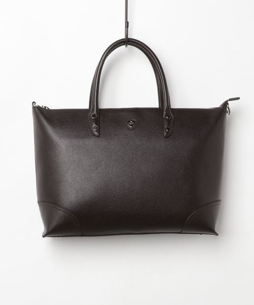 PARKS TOKYO SELECT（パークストウキョウセレクト）の「【OKACHI】ビジネストートバッグ（トートバッグ・メンズ・ブラック/ダークブラウン/ネイビー/ワイン・ONE SIZE）」の10枚目の写真