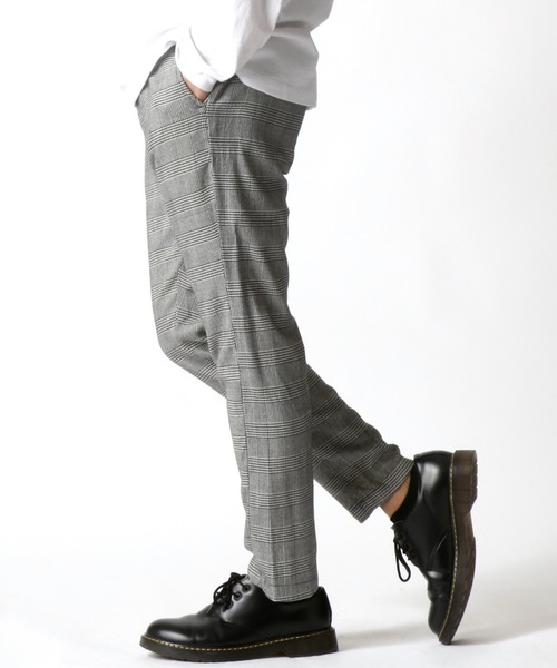 Lazar(ラザル)の「ルーズ テーパード アンクル センタープレスパンツ/シェフパンツ/イージーパンツ(スラックス・メンズ・ブラック/グレー系その他/ベージュ系その他/グレー系その他2/ブラウン系その他/ベージュ/ブラウン/ブルーグリーン/グリーン・M/L)」の17枚目の写真