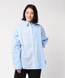 PUNYUS | 切り替えストライプシャツ(シャツ/ブラウス)