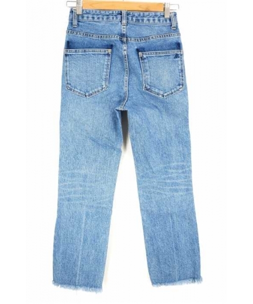 ブランド古着 裾切りっぱなしセンターコバデニム デニムパンツ Mila Owen ミラオーウェン のファッション通販 Zozoused