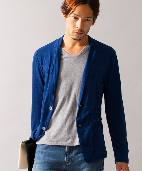 BEAUTY&YOUTH UNITED ARROWS(ビューティーアンドユースユナイテッドアローズ)の「【WEB限定】by ∴ トライ ブレンド TEE ジャケット ◆(テーラードジャケット・メンズ・ブラック/グレー/ネイビー・MEDIUM/SMALL/X-LARGE/LARGE)」の3枚目の写真