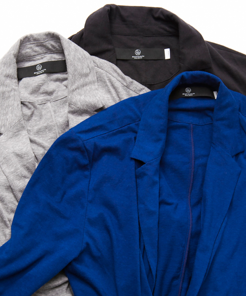 BEAUTY&YOUTH UNITED ARROWS(ビューティーアンドユースユナイテッドアローズ)の「【WEB限定】by ∴ トライ ブレンド TEE ジャケット ◆(テーラードジャケット・メンズ・ブラック/グレー/ネイビー・MEDIUM/SMALL/X-LARGE/LARGE)」の12枚目の写真