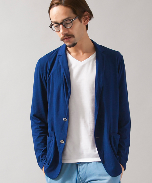 BEAUTY&YOUTH UNITED ARROWS(ビューティーアンドユースユナイテッドアローズ)の「【WEB限定】by ∴ トライ ブレンド TEE ジャケット ◆(テーラードジャケット・メンズ・ブラック/グレー/ネイビー・MEDIUM/SMALL/X-LARGE/LARGE)」の9枚目の写真