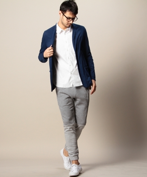 BEAUTY&YOUTH UNITED ARROWS(ビューティーアンドユースユナイテッドアローズ)の「【WEB限定】by ∴ トライ ブレンド TEE ジャケット ◆(テーラードジャケット・メンズ・ブラック/グレー/ネイビー・MEDIUM/SMALL/X-LARGE/LARGE)」の21枚目の写真