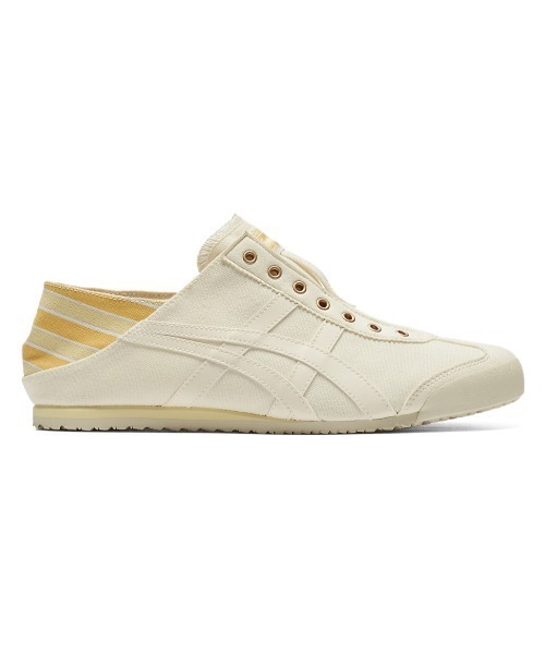 Onitsuka Tiger(オニツカタイガー)の「MEXICO 66 PARATY / メキシコ 66 パラティ(スリッポン・メンズ・ブラック/グレー/ホワイト/グレー×ホワイト/ミント/ホワイト×ブルー/ブラック×ホワイト/アイボリー/アイボリー系/ベージュ系その他/オートミール/ベージュ系その他2/ベージュ系その他3/ベージュ系その他4・23/24/25/25.5/24.5/23.5/22.5/26/26.5/27/27.5/28/28.5/29/31)」の13枚目の写真