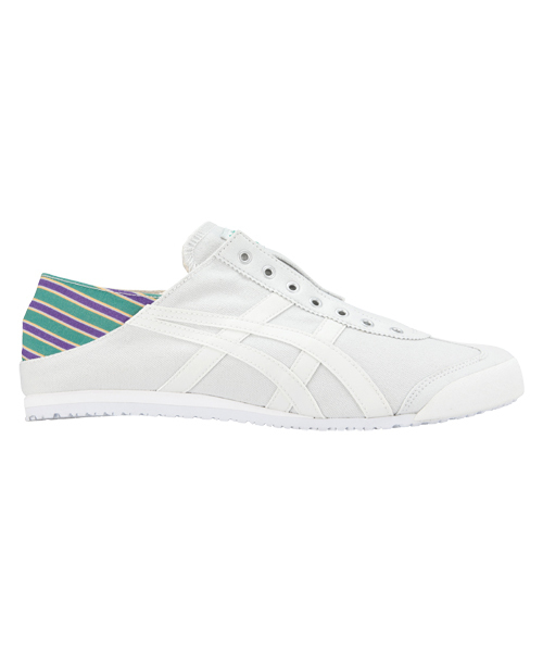 Onitsuka Tiger(オニツカタイガー)の「MEXICO 66 PARATY / メキシコ 66 パラティ(スリッポン・メンズ・ブラック/グレー/ホワイト/グレー×ホワイト/ミント/ホワイト×ブルー/ブラック×ホワイト/アイボリー/アイボリー系/ベージュ系その他/オートミール/ベージュ系その他2/ベージュ系その他3/ベージュ系その他4・23/24/25/25.5/24.5/23.5/22.5/26/26.5/27/27.5/28/28.5/29/31)」の7枚目の写真