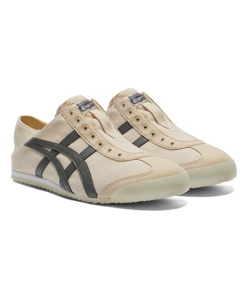 Onitsuka Tiger(オニツカタイガー)の「MEXICO 66 PARATY / メキシコ 66 パラティ(スリッポン・メンズ・ブラック/グレー/ホワイト/グレー×ホワイト/ミント/ホワイト×ブルー/ブラック×ホワイト/アイボリー/アイボリー系/ベージュ系その他/オートミール/ベージュ系その他2/ベージュ系その他3/ベージュ系その他4・23/24/25/25.5/24.5/23.5/22.5/26/26.5/27/27.5/28/28.5/29/31)」の22枚目の写真