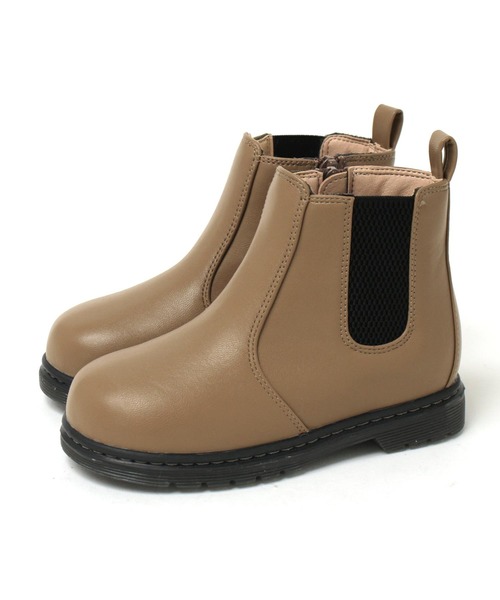 SOROTTO（ソロット）の「ファスナー付き サイドゴアブーツ（ブーツ・キッズ・ホワイト/ブラック/ダークブラウン/ライトブラウン・22.0cm/16.0cm/17.0cm/18.0cm/19.0cm/20.0cm/21.0cm）」の5枚目の写真