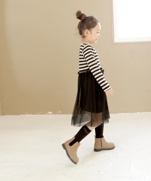 SOROTTO（ソロット）の「ファスナー付き サイドゴアブーツ（ブーツ・キッズ・ホワイト/ブラック/ダークブラウン/ライトブラウン・22.0cm/16.0cm/17.0cm/18.0cm/19.0cm/20.0cm/21.0cm）」の12枚目の写真