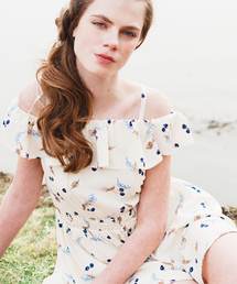 Supreme.La.La. | 【Supreme.La.La.オリジナル柄】チェリー柄コンビネゾン(ワンピース)