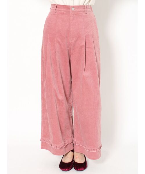 merry jenny（メリージェニー）の「コールタックワイドパンツ（その他パンツ・レディース・ブラウン/ピンク・FREE）」の13枚目の写真