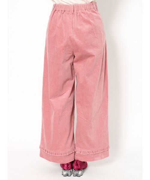 merry jenny（メリージェニー）の「コールタックワイドパンツ（その他パンツ・レディース・ブラウン/ピンク・FREE）」の11枚目の写真