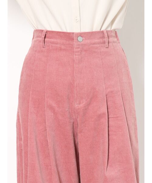 merry jenny（メリージェニー）の「コールタックワイドパンツ（その他パンツ・レディース・ブラウン/ピンク・FREE）」の10枚目の写真