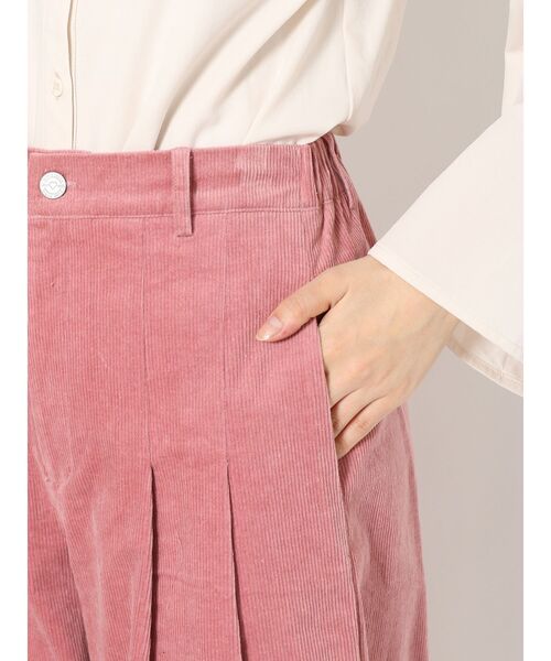 merry jenny（メリージェニー）の「コールタックワイドパンツ（その他パンツ・レディース・ブラウン/ピンク・FREE）」の8枚目の写真