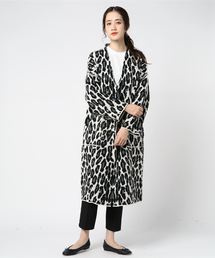 HYSTERIC GLAMOUR�@LADYS�i�q�X�e���b�N�O���}�[���f�B�[�X�j�́uLEOPARD�����W���J�[�h�R�[�g�i���[�g���R�[�g�j�v