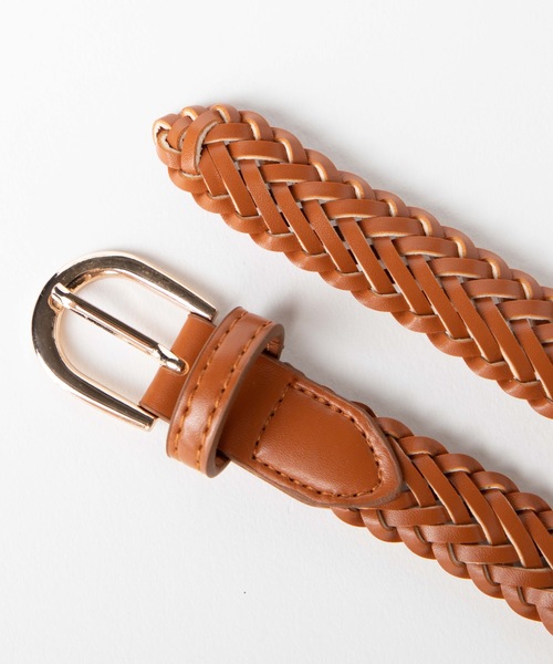 WEGO（ウィゴー）の「WEGO/細メッシュベルト（ベルト・レディース・ゴールド/ブラック/キャメル/シルバー・FREE）」の5枚目の写真