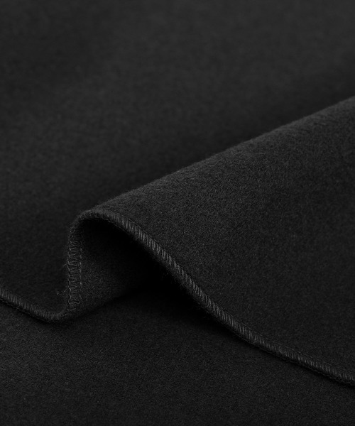 Fashion Letter（ファッションレター）の「サイドスリット ビッグシルエット ロング チェスター コート（チェスターコート・レディース・アイボリー/ベージュ系その他/モカ/グレイッシュブルー/スモークピンク/ブラック・M/L）」の19枚目の写真