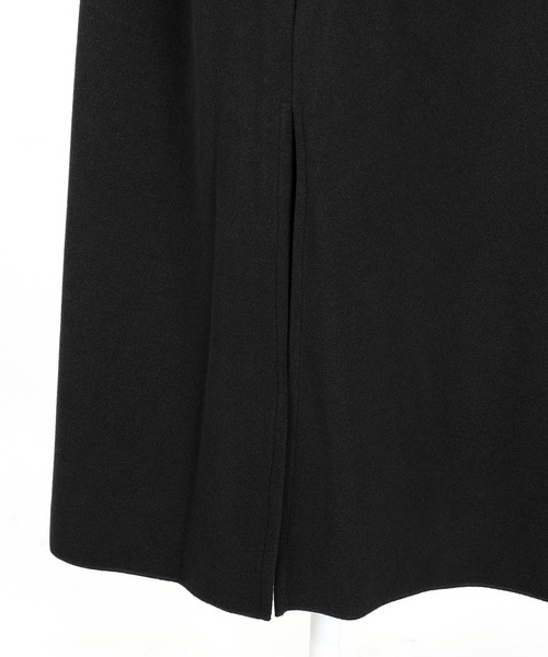 Fashion Letter（ファッションレター）の「サイドスリット ビッグシルエット ロング チェスター コート（チェスターコート・レディース・アイボリー/ベージュ系その他/モカ/グレイッシュブルー/スモークピンク/ブラック・M/L）」の20枚目の写真