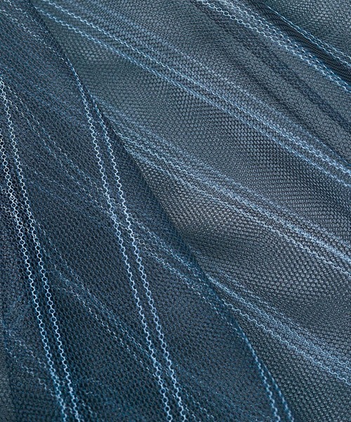 GeeRA（ジーラ）の「【6サイズ展開】秋コーデにぴったり。フレアチュールボリュームスカート（スカート・レディース・ブラック/グレー/モカ/パープル/ストライプ/ベージュ/ブラウン系その他/チェック/グリーン・MEDIUM/X-LARGE/LARGE/XX-LARGE/XXX-LARGE/XXXX-LARGE）」の15枚目の写真