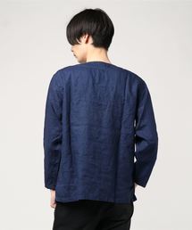 サイズ3！orslow リネンプルオーバー シャツジャケット orSlow - サイズ3！orslow リネンプルオーバー シャツジャケット