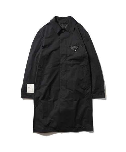 glamb（グラム）の「Military soutien collar coat / ミリタリーステンカラーコート（ステンカラーコート・メンズ・ブラック/ベージュ/グリーン・1/2/0/4/3）」の8枚目の写真