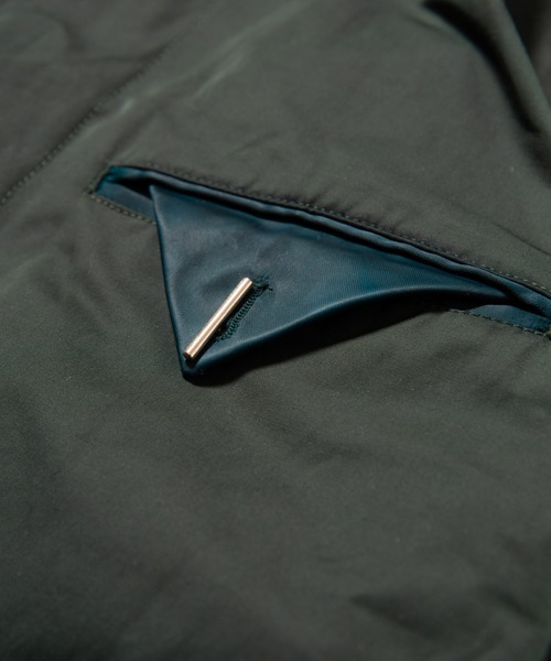 glamb（グラム）の「Military soutien collar coat / ミリタリーステンカラーコート（ステンカラーコート・メンズ・ブラック/ベージュ/グリーン・1/2/0/4/3）」の11枚目の写真