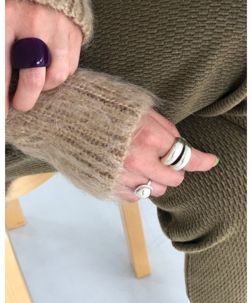 TODAYFUL（トゥデイフル）の「ネイティブボールリング（リング・レディース・シルバー・#11/#13）」の4枚目の写真