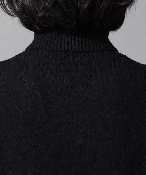 LOWRYS FARM（ローリーズファーム）の「タートルワンピ／ＬＳ　864442（ワンピース・レディース・アイボリー/ブラック/ブラウン/グリーン・FREE）」の7枚目の写真