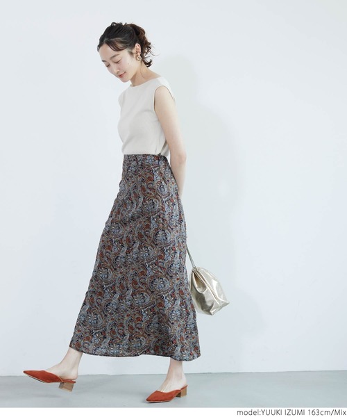 coca（coca）（コカ）の「ペイズリー柄セミマーメイドスカート（スカート・レディース・その他・ONE SIZE）」の11枚目の写真
