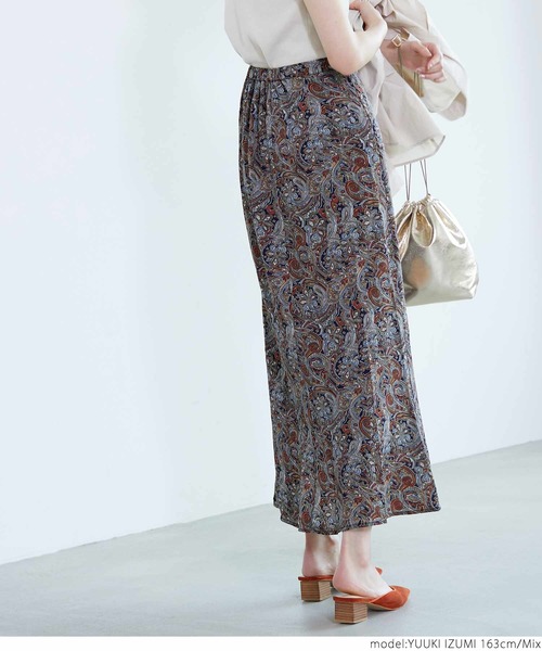 coca（coca）（コカ）の「ペイズリー柄セミマーメイドスカート（スカート・レディース・その他・ONE SIZE）」の9枚目の写真