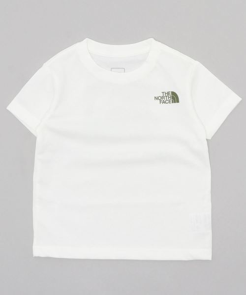 THE NORTH FACE(ザノースフェイス)の「THE NORTH FACE ザノースフェイス/NTJ32025 logo graphic T/ノースフェイスロゴTシャツ(Tシャツ/カットソー)」|ホワイト