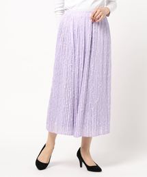 Cheek | ドットジャガードプリーツスカート(スカート)