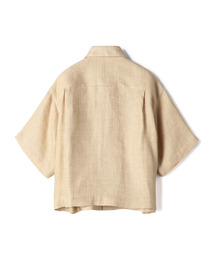 AURALEE ベージュ リネン ハーフスリーブシャツ ポケット付き 楽天市場】AURALEE / オーラリー | 2020SS | LINEN DOUBLE FACE