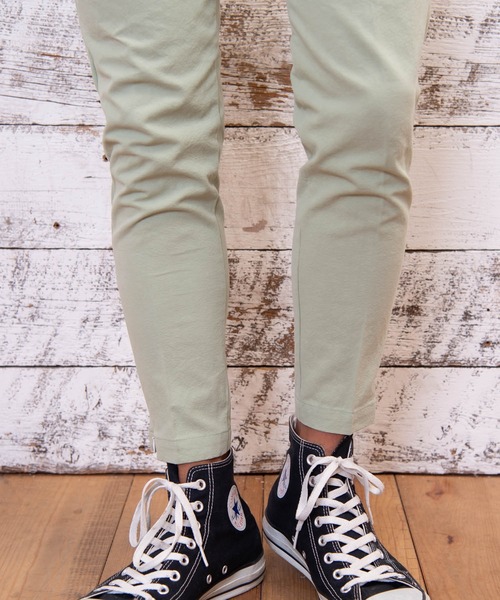 #Re:room URBAN BEACH CLUB（リルームアーバンビーチクラブ）の「コットンスリムスラックス（スラックス・メンズ・ブルー/グリーン/ベージュ・MEDIUM/LARGE/SMALL）」の21枚目の写真