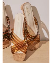 dazzlin | クリアチューブサークルヒールサンダル(サンダル)