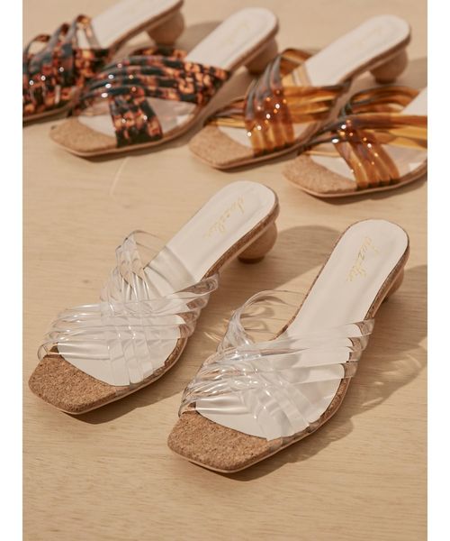 dazzlin（ダズリン）の「クリアチューブサークルヒールサンダル（サンダル・レディース・ブラウン/クリア/その他1・MEDIUM/LARGE）」の8枚目の写真