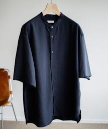 BEAUTY&YOUTH UNITED ARROWS | BY ドレープ バンドカラー シャツ(シャツ/ブラウス)