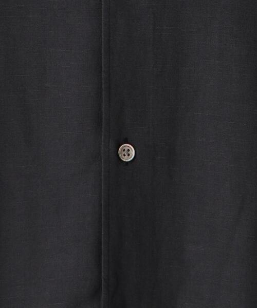 BEAUTY&YOUTH UNITED ARROWS（ビューティーアンドユースユナイテッドアローズ）の「BY ドレープ バンドカラー シャツ（シャツ/ブラウス・メンズ・ライトブルー/ネイビー/オフホワイト/オリーブ・SMALL/MEDIUM/LARGE/X-LARGE）」の8枚目の写真