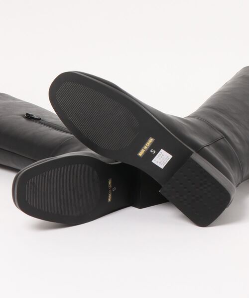 Casselini（キャセリーニ）の「Casselini（キャセリーニ）スクエアロングブーツ（ブーツ・レディース・ブラック・LARGE/SMALL/MEDIUM）」の3枚目の写真