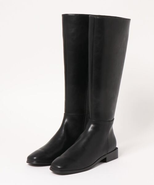 Casselini（キャセリーニ）の「Casselini（キャセリーニ）スクエアロングブーツ（ブーツ・レディース・ブラック・LARGE/SMALL/MEDIUM）」の8枚目の写真