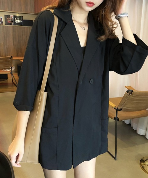 Girly Doll(ガーリードール)の「スプリング・サマージャケット・キャミ・パンツ3点セットアップ(セットアップ・レディース・ブラック/ブルー/ピンク/グレー系その他/ブラック系その他/ピンク系その他/グリーン系その他/グレー/ベージュ/ブルー系その他/カーキ/ベージュ系その他/ブラウン系その他/モカ・FREE)」の17枚目の写真