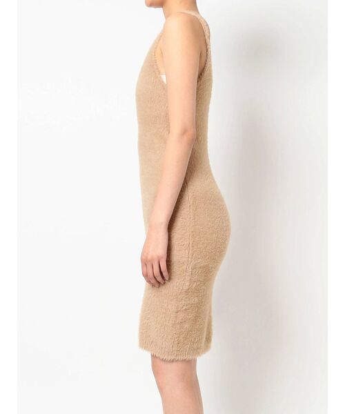 RESEXXY（リゼクシー）の「ミニシャギーワンピース【セットアップ着用可能】（ワンピース・レディース・ブラック/ワイン/ベージュ・FREE）」の14枚目の写真