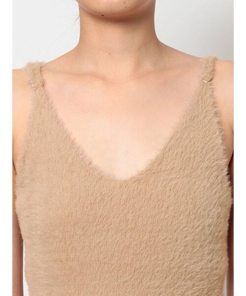 RESEXXY（リゼクシー）の「ミニシャギーワンピース【セットアップ着用可能】（ワンピース・レディース・ブラック/ワイン/ベージュ・FREE）」の16枚目の写真