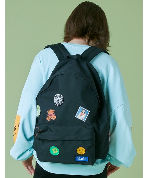 バッグ LittleSunnyBite Patches all overbackpack LittleSunnyBite Patches all overbackpack