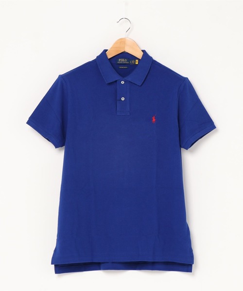 POLO RALPH LAUREN(ポロ ラルフ ローレン)の「アイコニック メッシュ ポロシャツ(ポロシャツ・メンズ・ブルー・SMALL/MEDIUM/LARGE/X-SMALL/XX-LARGE/X-LARGE)」の6枚目の写真